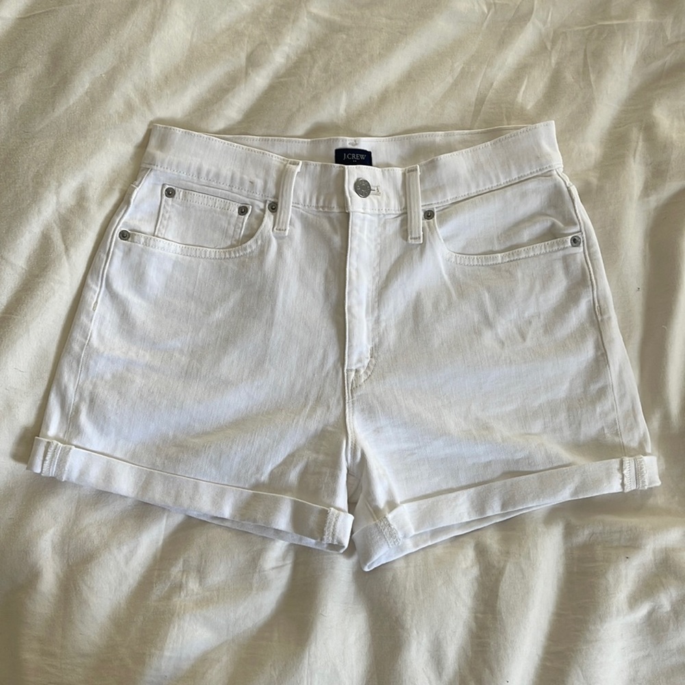 J. Crew Factory White Shorts Size 27